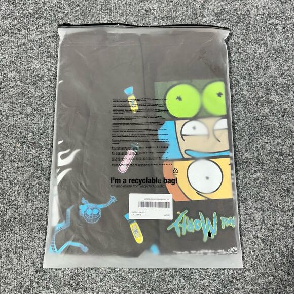 Civil Regime Rick and Morty Citadel of Ricks Large Shirt Brown NWT - Picture 7 of 9